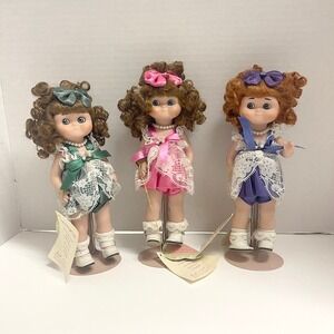 1990's Dolly Dingle Dolls Goebel Karen Kennedy Collection Sapphire Snooks Dolls
